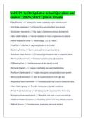 NACE PN to RN Updated Actual Question and&NewLine;Answer &lpar;2026&sol;2027&rpar; &vert; Final Review