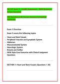 NU 325 Exam 3 &ndash; Health Assessment &ndash; NGN Questions &NewLine;& Case Scenarios&NewLine;200 Questions with Correct Answers & Detailed &NewLine;Rationales