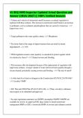 VA DEQ SWM Inspector Updated Actual Question and&NewLine;Answer &lpar;2026&sol;2027&rpar; &vert; 100&percnt; Verified Answers&NewLine;