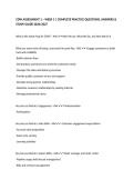 CDW ASSESSMENT 1 &ndash; WEEK 1 &vert; COMPLETE PRACTICE QUESTIONS&comma; ANSWERS & STUDY GUIDE 2026&sol;2027