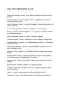 CNIT 315 EXAM STUDY GUIDE