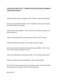 CDW SALES ACADEMY TEST 1 &vert; COMPLETE PRACTICE QUESTIONS&comma; ANSWERS & STUDY GUIDE 2026&sol;2027