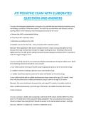 ATI Pediatric Nursing Exam &ndash; Comprehensive Practice Questions with Elaborated Answers