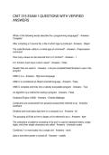 CNIT 315 EXAM 1 QUESTIONS WITH VERIFIED ANSWERS