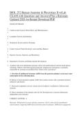 BIOL 252 Human Anatomy & Physiology II w&sol;Lab &NewLine;EXAM with Questions and Answers&sol;Plus a Rationale &NewLine;Updated 2026 A&plus;&sol;Instant Download PDF &NewLine;