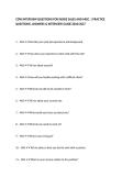 CDW INTERVIEW QUESTIONS FOR INSIDE SALES AND MISC&period; &vert; PRACTICE QUESTIONS&comma; ANSWERS & INTERVIEW GUIDE 2026&sol;2027