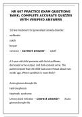 NR 667 Practice Exam Question Bank with Verified Answers&NewLine;&NewLine;