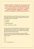 COMPTIA PENTEST&plus; &lpar;PT0-003&rpar; EXAM AND PRACTICE &NewLine;EXAM NEWEST 2026 TEST BANK&vert; COMPLETE 300 &NewLine;REAL EXAM QUESTIONS AND CORRECT VERIFIED &NewLine;ANSWERS&sol; ALREADY GRADED A&plus;&vert; COMPTIA &NewLine;PENTEST&plus; &lpar;PT0-003&rpar; EXAM PREP &lpar;MOST RECENT&excl;&excl;&rpar; 