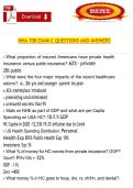 MHA 708 &ndash; Exam C Questions and Answers &ndash; Complete Exam Preparation Material