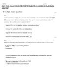 SRWE FINAL EXAM &vert; COMPLETE PRACTICE QUESTIONS&comma; ANSWERS & STUDY GUIDE 2026&sol;2027