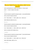 Discrete Math Practice Questions with Correct&NewLine;Answers
