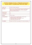 ATI TEAS 7 Reading Comprehension - 133 Questions and Answers &lpar;3 Versions&rpar; Graded A&plus;