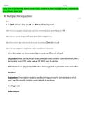 CCNA &lpar;200-301&rpar; PRACTICE EXAM &lpar;ENSA V7&period;0&rpar; &vert; COMPLETE PRACTICE QUESTIONS&comma; ANSWERS & STUDY GUIDE 2026&sol;2027