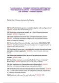  FLORIDA CLASS K FIREARMS INSTRUCTOR CERTIFICATION EXAM CHEAT SHEET - ALL ANSWERS VERIFIED - COMPLETE STUDY PACK - A&plus; GRADE GUARANTEED