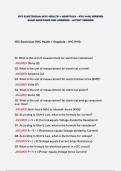 NYC ELECTRICIAN &lpar;NYC HEALTH &plus; HOSPITALS &ndash; NYC H&plus;H&rpar; VERIFIED EXAM QUESTIONS AND ANSWERS - LATEST VERSION&NewLine;&NewLine;