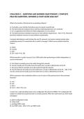 CCNA EXAM 2 &ndash; QUESTIONS AND ANSWERS &lpar;QUIZ FORMAT&rpar; &vert; COMPLETE PRACTICE QUESTIONS&comma; ANSWERS & STUDY GUIDE 2026&sol;2027