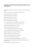 CCNA JEREMY &vert; COMPLETE PRACTICE QUESTIONS&comma; ANSWERS & STUDY GUIDE 2026&sol;2027&NewLine;&NewLine;