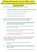 NUR 201 Final Exam Practice Test &lpar;PDF&rpar; &vert; Latest &NewLine;2026&sol;27 Practice Questions & Study Guide Graded A&plus;  &NewLine;Guaranteed Pass