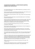 CCNA PRACTICE TEST QUESTIONS 1 &vert; COMPLETE PRACTICE QUESTIONS&comma; ANSWERS & STUDY GUIDE 2026&sol;2027