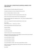 CCNA 2 FINAL EXAM &vert; COMPLETE PRACTICE QUESTIONS&comma; ANSWERS & STUDY GUIDE 2026&sol;2027
