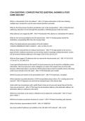CCNA QUESTIONS &vert; COMPLETE PRACTICE QUESTIONS&comma; ANSWERS & STUDY GUIDE 2026&sol;2027