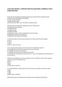 CCNA EXAM PACKAGE DEAL &vert; COMPLETE PRACTICE QUESTIONS&comma; ANSWERS & STUDY GUIDE 2026&sol;2027