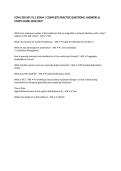 CCNA 200-301 V1&period;1 EXAM &vert; COMPLETE PRACTICE QUESTIONS&comma; ANSWERS & STUDY GUIDE 2026&sol;2027
