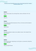 CERTIFIED PARAOPTOMETRIC EXAM ACTUAL TEST PAPER QUESTIONS CORRECT&NewLine;ANSWERS GRADED A PLUS