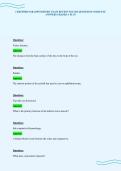 CERTIFIED PARAOPTOMETRIC EXAM REVIEW SOLVED QUESTIONS COMPLETE&NewLine;ANSWERS GRADED A PLUS