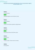 CERTIFIED PARAOPTOMETRIC TEST UPDATED ACTUAL EXAM QUESTIONS CORRECT&NewLine;ANSWERS GRADED A PLUS