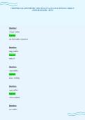 CERTIFIED PARAOPTOMETRIC UPDATED ACTUAL EXAM QUESTIONS CORRECT&NewLine;ANSWERS GRADED A PLUS