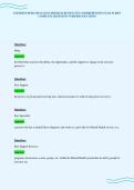 CERTIFIED PEER SPECIALIST PREMIUM REVIEW SET COMPREHENSIVE EXAM SCRIPT&NewLine;COMPLETE QUESTIONS VERIFIED SOLUTIONS