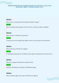 CERTIFIED PEER SPECIALIST PREMIUM REVIEW SET UPDATED ACTUAL EXAM&NewLine;QUESTIONS CORRECT ANSWERS GRADED A PLUS