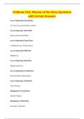 ProKnow CH2&period; Mission of the Navy Questions&NewLine;with Correct Answers