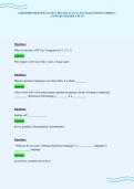 CERTIFIED PEER SPECIALIST UPDATED ACTUAL EXAM QUESTIONS CORRECT&NewLine;ANSWERS GRADED A PLUS