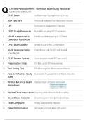 CPOT Exam Study Guide &sol; Score 100&percnt; New Version 2025 Update &sol; Certified Paraoptometric Technician Test Bank&NewLine;&NewLine;