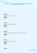 CERTIFIED PLAYGROUND SAFETY INSPECTOR ACTUAL EXAM TEST PAPER FULL&NewLine;QUESTIONS CORRECT RESPONSES