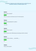 CERTIFIED PLAYGROUND SAFETY INSPECTOR CPSI EXAM REVIEW SOLVED&NewLine;QUESTIONS COMPLETE ANSWERS GRADED A PLUS