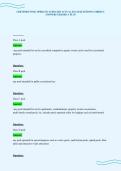 CERTIFIED POOL OPERATO 4 UPDATED ACTUAL EXAM QUESTIONS CORRECT&NewLine;ANSWERS GRADED A PLUS