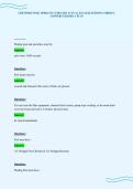 CERTIFIED POOL OPERATO 5 UPDATED ACTUAL EXAM QUESTIONS CORRECT&NewLine;ANSWERS GRADED A PLUS