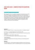 ACSA NCSO Exam Practice Question Bank &vert; Alberta National Construction Safety Officer Prep Cover