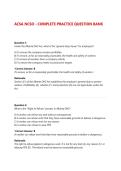 ACSA NCSO Exam Practice Question Bank &vert; Alberta National Construction Safety Officer Prep Cover