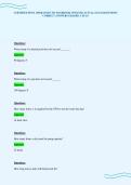 CERTIFIED POOL OPERATOR CPO HANDBOOK UPDATED ACTUAL EXAM QUESTIONS&NewLine;CORRECT ANSWERS GRADED A PLUS