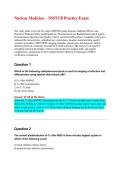NMTCB Exam Prep 2025&sol;2026 &vert; Nuclear Medicine Technology Practice Question Bank