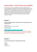 NMTCB Exam Prep 2025&sol;2026 &vert; Nuclear Medicine Technology Practice Question Bank