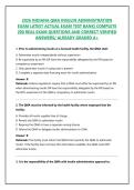 2026 INDIANA QMA INSULIN ADMINISTRATION EXAM LATEST ACTUAL EXAM TEST BANK&vert; COMPLETE 200 REAL EXAM QUESTIONS AND CORRECT VERIFIED ANSWERS&sol; ALREADY GRADED A&plus;