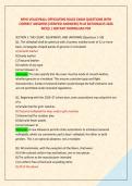 NFHS Volleyball Officiating Rules Exam Questions and Correct Answers 2026 &vert; Complete Rules Study Guide &vert; High School Volleyball Officials Certification Practice Test &vert; Latest Updated Edition