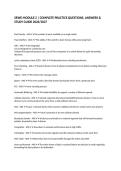 SRWE MODULE 2 &vert; COMPLETE PRACTICE QUESTIONS&comma; ANSWERS & STUDY GUIDE 2026&sol;2027