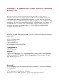 ACSA NCSO Practice Exam 2026 &vert; Verified Alberta Safety Officer Study Guide