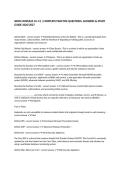 SRWE EXAM PACKAGE DEAL &vert; COMPLETE PRACTICE QUESTIONS&comma; ANSWERS & STUDY GUIDE 2026&sol;2027